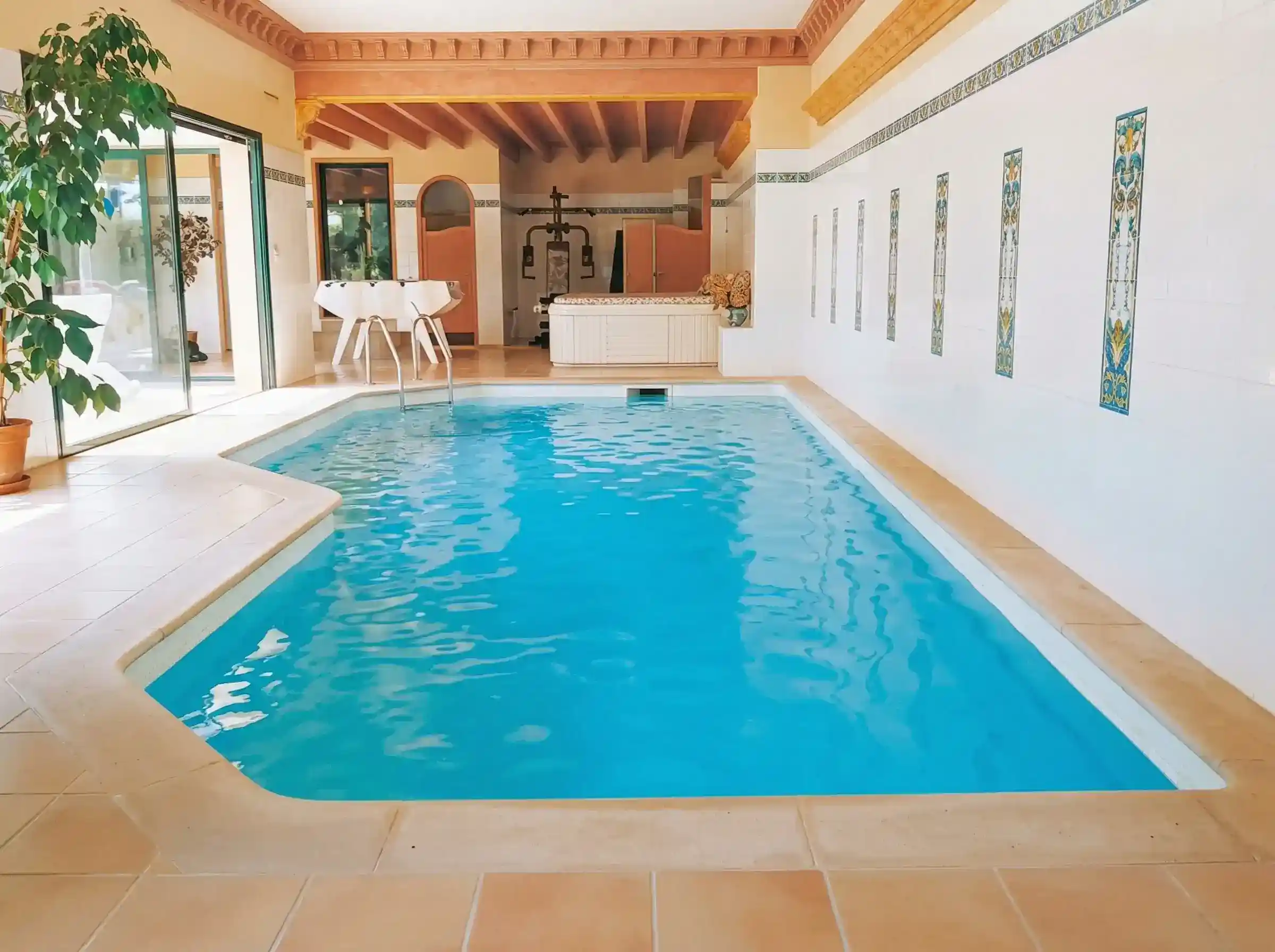 Schwimmbadreinigung Indoor